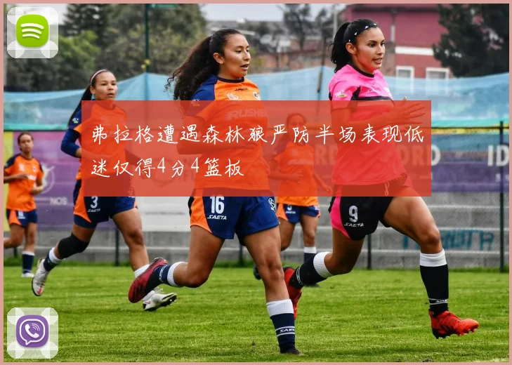 弗拉格遭遇森林狼严防半场表现低迷仅得4分4篮板